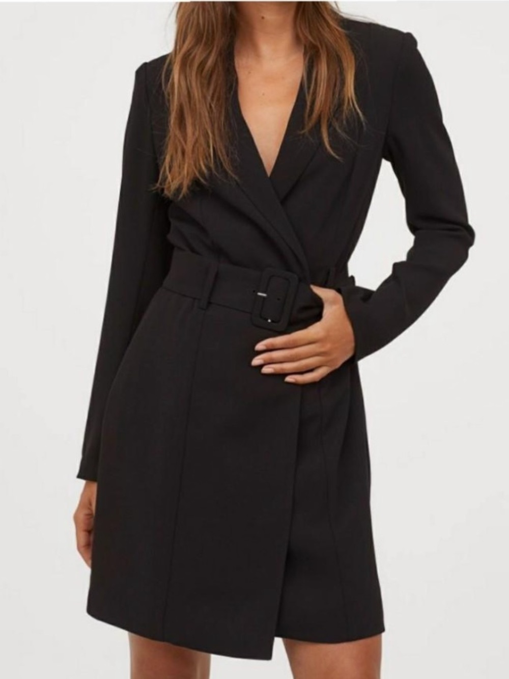 H&M Black Jacket Dress